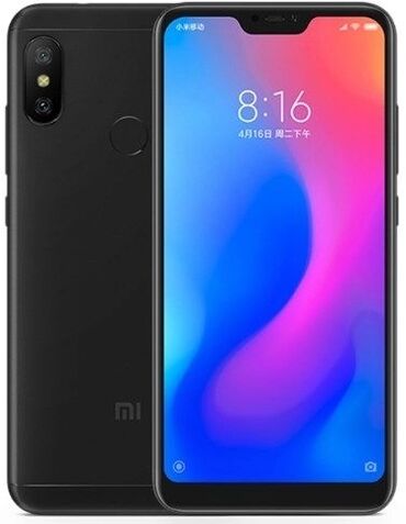 телефон 11про: Xiaomi, Mi A2 Lite, Б/у, 32 ГБ, цвет - Черный, 1 SIM