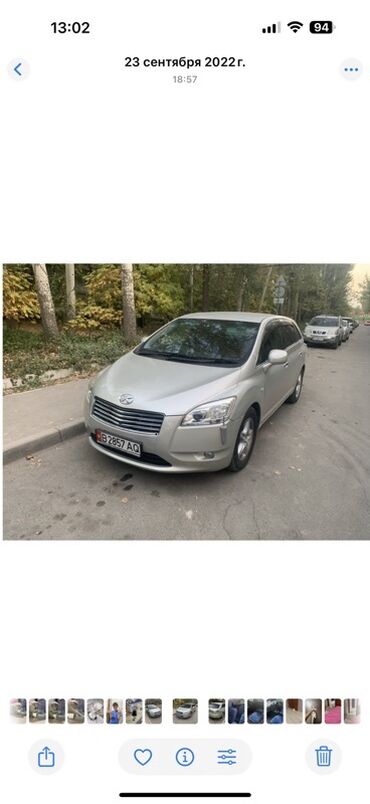 corolla runx: Toyota Mark X: 2007 г., 2.4 л, Автомат, Бензин, Универсал