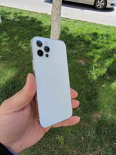 Apple iPhone: IPhone 12 Pro, 128 GB, White Titanium, Face ID — 17