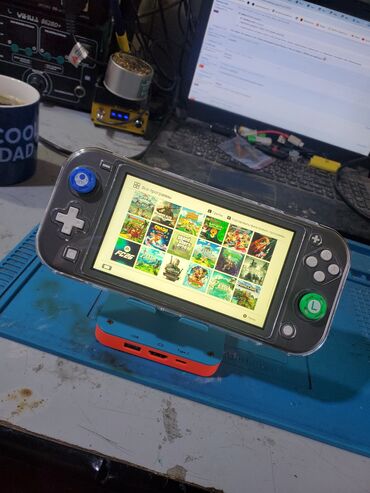 скупка ноутбука: Nintendo switch lite чипованный(прошитый) 32гб+256гб установлено 36