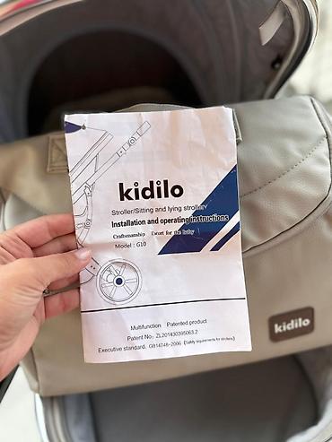 Modullu arabalar: Kidilo brendinin G10 modeli beşik tipli uşaq arabası. Bu araba — 2
