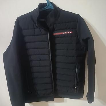 принимаем вещи: Мужская куртка, 2XL, Prada, Б/у, цвет - Черный, Самовывоз, Платная доставка — 2