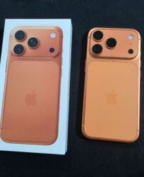 реплика айфон 11: IPhone 17 Pro, Б/у, 256 ГБ, Оранжевый, Зарядное устройство, Защитное стекло, Чехол, 100 %