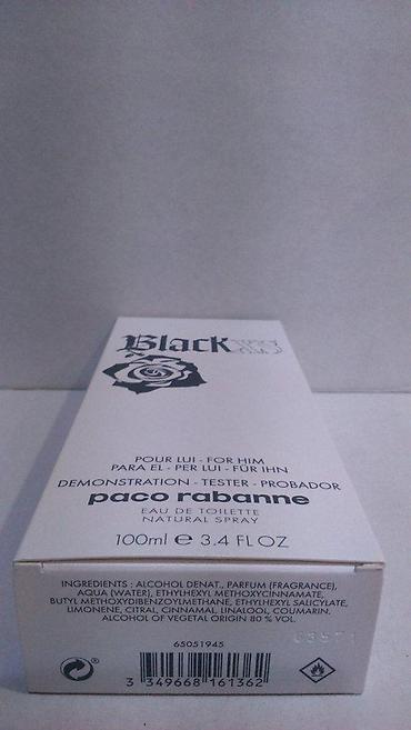 doe perfume: PACO RABANNE BLACK XS MEN EDT100ML TSTR | Paco Rabanne Black XS men — 5