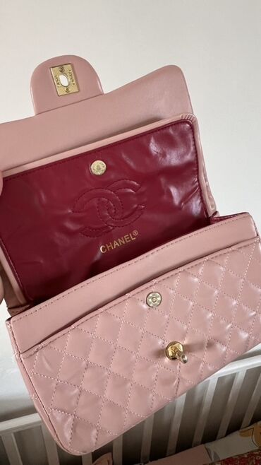 Классические сумки: Классическая сумка, Chanel, Турция, Материал: Экокожа, Стеганая модель, Женские, Б/у