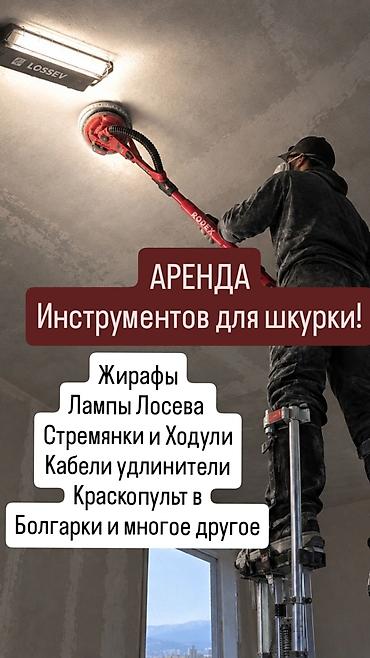 сейсмопояс цена работы: Аренда лампы Лосева и Шкурочного аппарата Жираф Rodex, Краскопульта с — 1