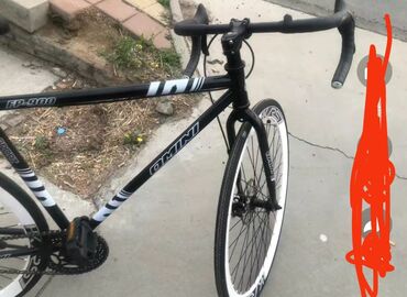 бассен: Велосипед фикс новый с карапкой аканчатилан бассы 20500 ондон ылдый