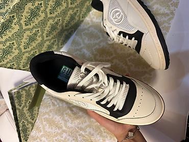 большемеры: Кроссовки, 40.5, Gucci, Новый, цвет - Белый, Самовывоз — 4