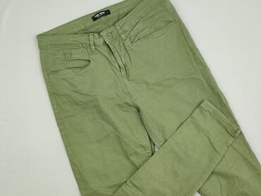 srebrne legginsy: Tom Rose, Material trousers for women, L (EU 40)