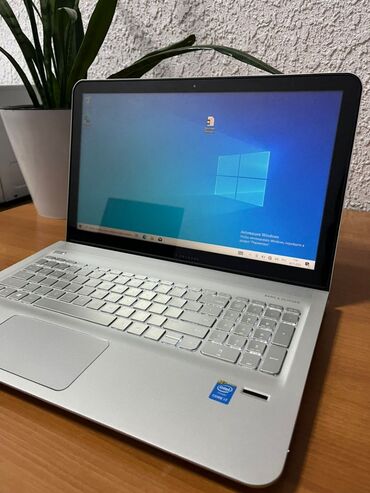 ноутбук с сенсорным экраном: Ноутбук, HP, 16 ГБ ОЗУ, Intel Core i7, 16 ", Б/у