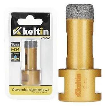 mlin za drvo: Keltin dijamantska kružna kruna za bušenje – 18 mm, navoj M14 (model — 2