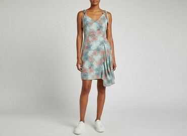 sukienki na wesele maxi chabrowa: Women`s dress, size S