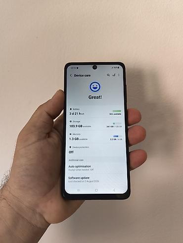 polovni samsung: Samsung A51 dual sim sim free, sa 4/128 gb memorije. Dobro očuvan i — 4