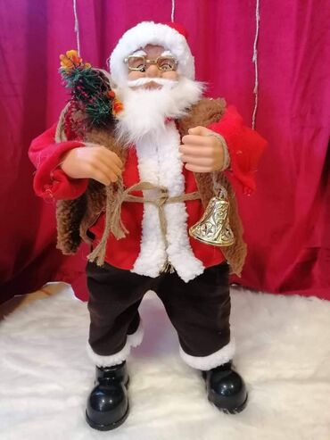 Ostali kućni dekor: Deda-mraz 63cm - 4200din Baba-mrazica 60cm-4000din Muzicki deda-mraz — 14