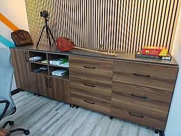 Ofis masaları: Salam, Tehsil merkezinin mebelleri satilir Stol (yigilma stoldu — 8