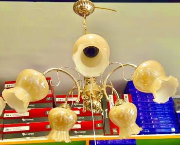 Çilçıraqlar: Çılçıraq, 5 lampa, Metal — 4