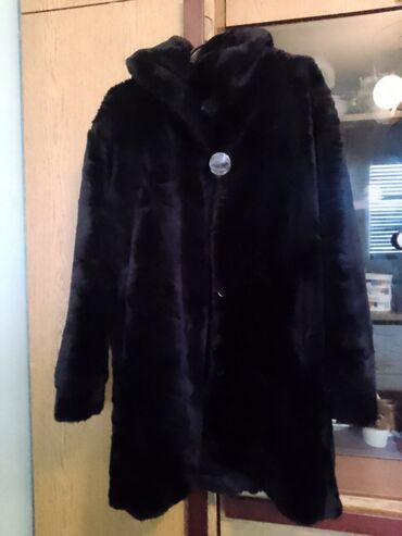 bunde od veštačkog krzna: L (EU 40), XL (EU 42), With lining, Faux fur, color - Black