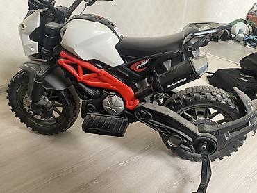10 yaş için motorlar: Uşaq elektrik motosikleti – FMF dizaynlı Xüsusiyyətlər: - Elektriklə — 3