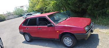 VAZ (LADA): VAZ 2109, qırmızı hetçbek - Kuzov: 5 qapılı hetçbek, qırmızı rəng — 10