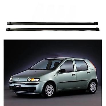 spone na autu: Krovni nosac Fiat Punto 2. Krovni nosaci za Fiat Putno 2 sa 5 vrata — 3