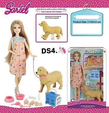 lilly trstenik: Lutka veterinarka sa psima (CT-051152) Lutka veterinarka visine 30 cm — 1