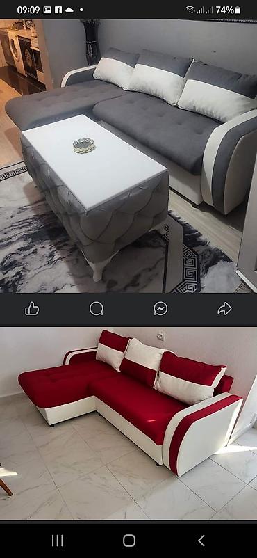 Ugaone garniture: Novo u ponudi 
ugaone na razvlacenje za spavanje
akcija — 14