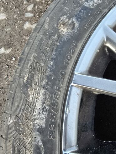 полировка автомобиля: Шины 235 / 55 / R 20, Лето, Б/у, Пара, Легковые, Япония, Dunlop