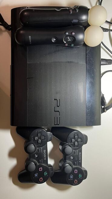 PS3 (Sony PlayStation 3): Ideal vəziyyətdədir, hər şeyi işləyir, 25+ oyun var