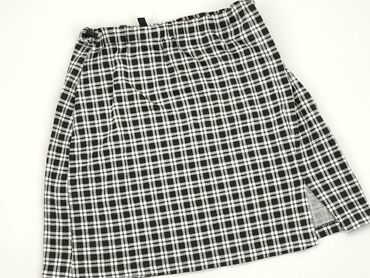 spódniczka w czarno czerwoną kratę: Spódnica, H&M, M, stan - Dobry