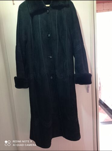 ic geyim: Palto, 6XL (EU 52), rəng - Qara