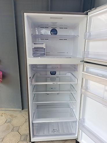 Soyuducular: İşlənmiş 2 qapılı Samsung Soyuducu Satılır, rəng - Gümüşü, Dispenserli — 4