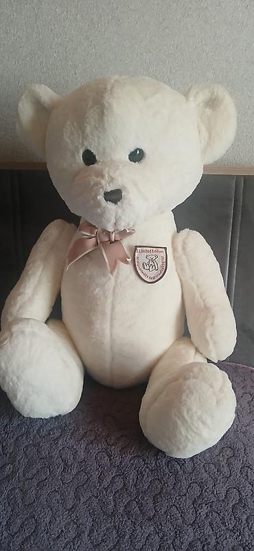 teddy miska: Böyük ölçülü plyuş ayı oyuncağı - Rəng: açıq bej/krem - Material: çox — 6