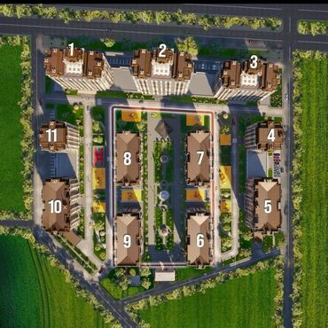 продается квартира жк восточный парк: 3 комнаты, 109 м², Элитка, 3 этаж, ПСО (под самоотделку)