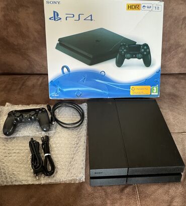 PS4 (Sony Playstation 4): 1TB yaddaşda Sony Playstation 4 modeli satılır.Yenidir,istifadə