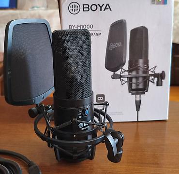 sesyazma: BOYA BY-M1000 Pro Professional Studiya Mikrofonu Əlavə olaraq səs — 2
