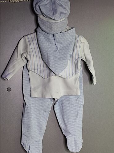детский костюм снегурочки: Комплект, цвет - Голубой, Б/у