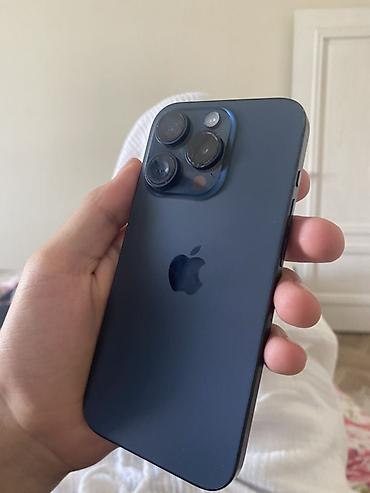 ipone 9: IPhone 15 Pro, Б/у, 128 ГБ, Blue Titanium, 89 % — 3