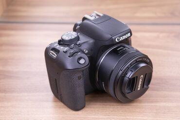 фотоаппарат canon powershot sx410 is: Canon EOS 750D + EF 50mm F1.8 . Salam aparat və linza tam ideal