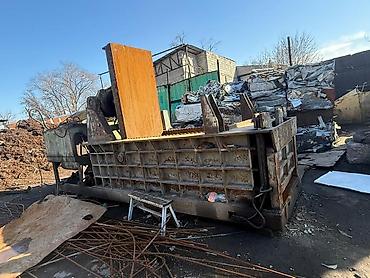 саман пресс: Гидравлический пресс-скрапобрикетировщик (пресс-ножницы для — 4
