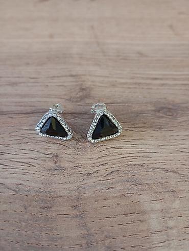 Серьги: Бижутерия, серебро, браслет Pandora оригинал из серебра от 500 сом и — 4