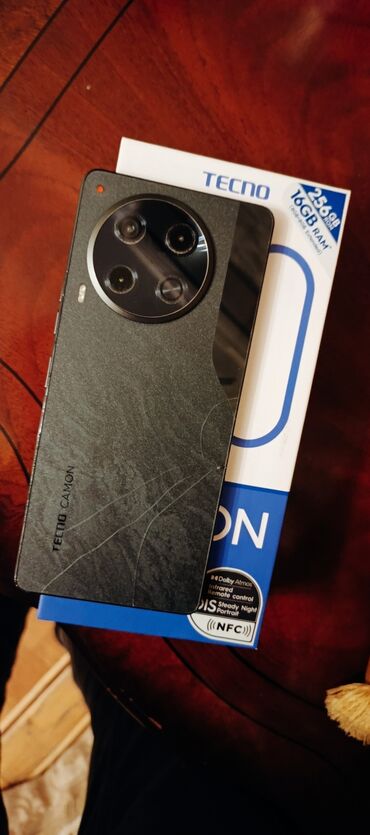 irsad electronics plansetler: Tecno Camon 30, 256 GB, rəng - Qara