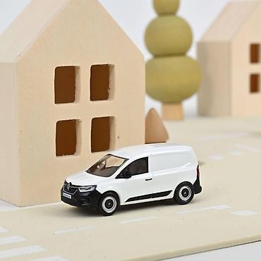 odece: 🚚 Renault Kangoo Van 2023 – White (Norev 1:64 Die-Cast) Norev Renault — 1