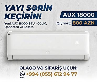 aux: AUX 18000 kondisioner. 60"-70" - Güclü soyutma performansı: 18 000 — 1