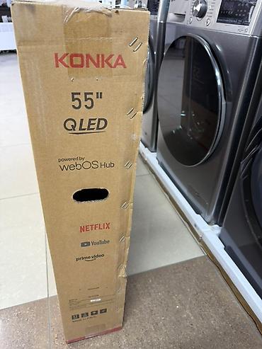 led свет: Телевизор KONKA QLED 55" (модель 55LR730W), платформа webOS Hub — 2