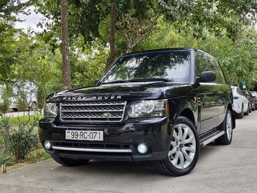 Land Rover: Range Rover L322 – 5 qapılı, qara rəngdə tam ölçülü SUV masinin mueyen — 12