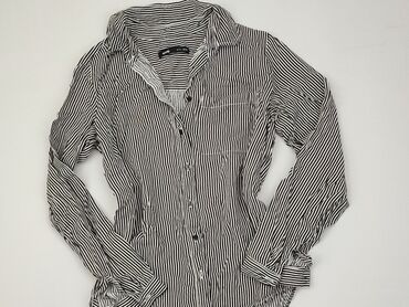 czarne bluzki z długim rękawem zara: Shirt, SinSay, 2XS (EU 32), condition - Very good