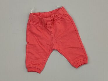 spódniczka czerwona dziewczęca: Spodnie dresowe, C&A, 0-3 m, stan - Bardzo dobry