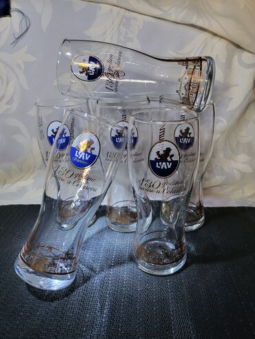 Čaše: Case za pivo Lav premium Bavaria Rastalove. Case vintaz sve na njima — 4