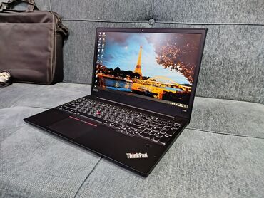 компьютер манитор: Ноутбук, Lenovo, 16 ГБ ОЗУ, Intel Core i7, 15.6 ", Для работы, учебы, память SSD