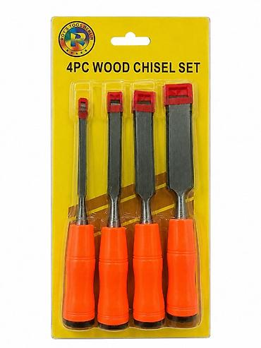 plastik baklar: 4 parçalı ağac oyma keskisi dəsti isgənə naboru - Məhsul: 4PC Wood — 1